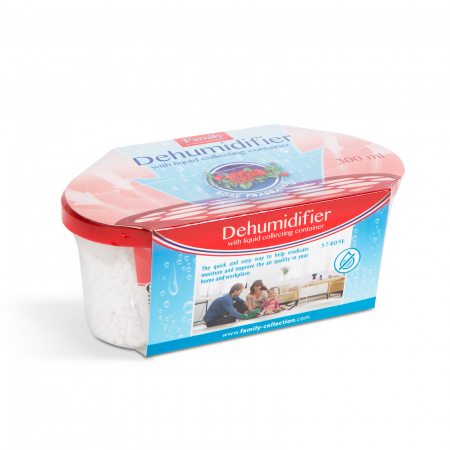 Dezumidificatoare - Dezumidificator de aer cu rezervor - parfum de trandafir - 300 ml