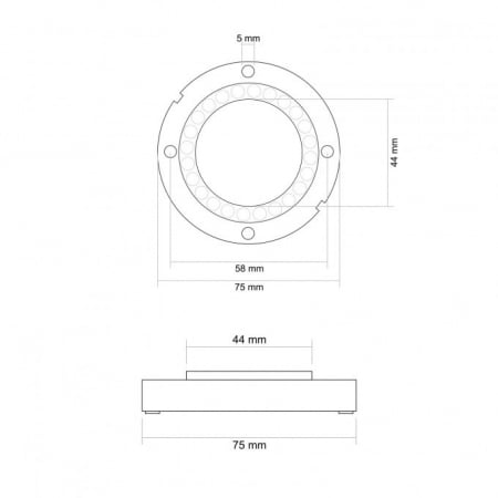 Driver difuzor de inalte, 1,75"100/200 W, 8 Ohm | MNC 33355 [3]