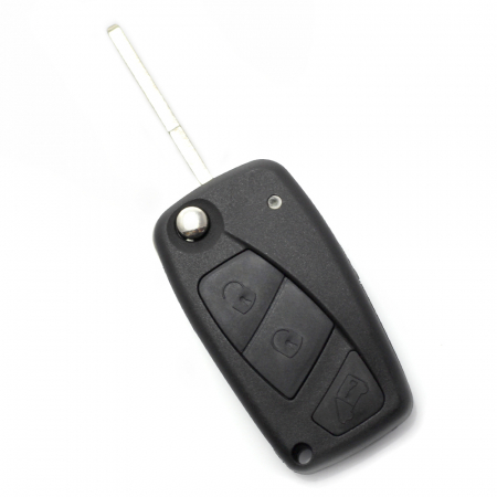 Carcase chei pornire auto FIAT - Fiat - Carcasa cheie tip briceag, 3 butoane, negru