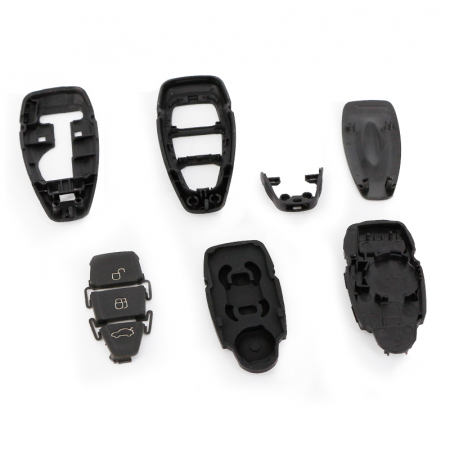 Ford - Carcasa cheie tip \" smartkey \" cu 3 butoane si lama de urgenta [4]