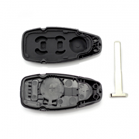 Ford - Carcasa cheie tip \" smartkey \" cu 3 butoane si lama de urgenta [1]