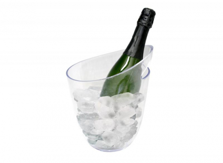 Casa si Gradina - Frapiera transparenta pentru o sticla vin