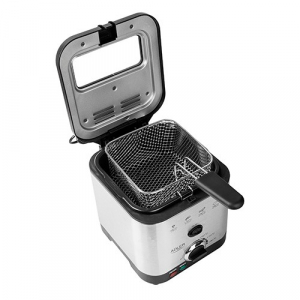 Friteuza Adler AD 4911, 1.5 L, 900W, temperatura ajustabila 150-190 C, Argintiu [3]