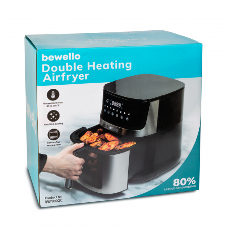 Friteuza cu aer - Airfryer - XXL - fibra de incalzire jos-sus - 230V - 7,5L [2]