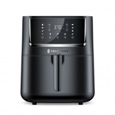 Friteuze - Friteuza cu aer cald, fara ulei TaoTronics TT-AF001 Air Fryer, 1750W, 6L, Control tactil, 11 Programe Presetate