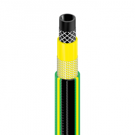 Furtun pentru gradina Cellfast GREEN cu 5 straturi, 1 2 , Armat, 25m, protectie UV, antirasucire [2]