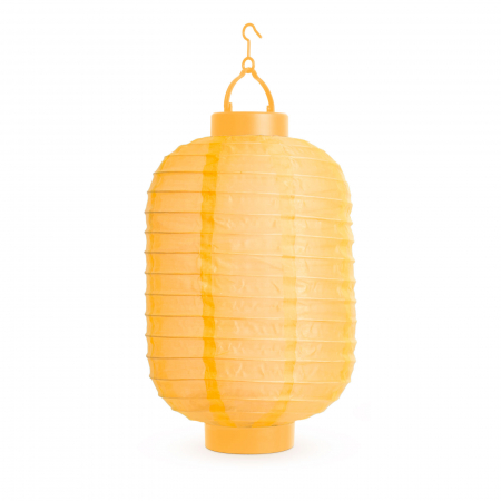 Gradina - Lampion solar cu LED 3 culori, alb rece 21 cm - GARDEN OF EDEN