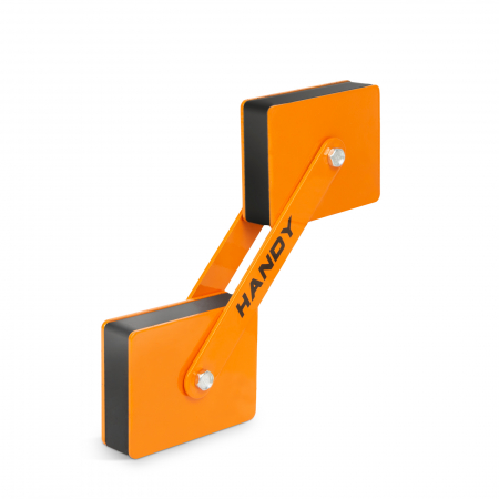 Scule magnetice - HANDY - Magnet de fixare dublu, articulat, pentru sudură - reglabil 360° - 22 kgf / magnet