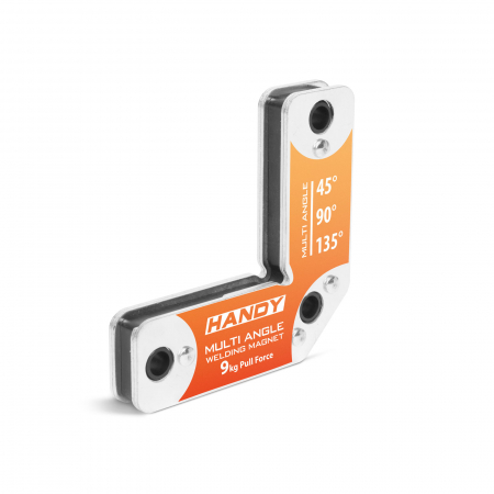 Scule magnetice - HANDY - Magnet de fixare pentru sudură - 45° - 90° - 135° - 9 kgf