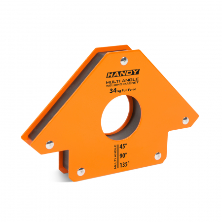 Scule magnetice - HANDY - Magnet de fixare pentru sudură - 45° - 90° - 135° - max 34 kgf