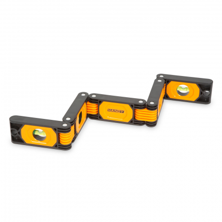 Nivele si telemetre - Handy Nivela articulata, boloboc articulat în opt puncte, fixare magnetica - 60 x 5 cm