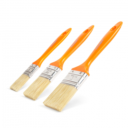 Trafaleti si pensule - HANDY - Set pensule, cu mâner material plastic - 3 piese 1\" / 1,5\" / 2\"