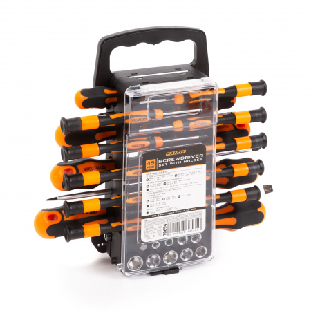 Surubelnite si seturi surubelnite - HANDY - Set şurubelniţe - cu geantă - 45 piese