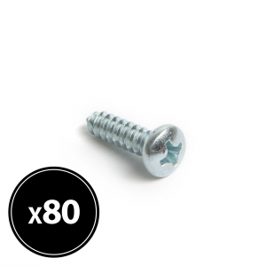 Suruburi, dibluri, cuie, nituri, şaibe - HANDY - Şurub pentrtu PAL - cap semirotund - 4,2 x 16 mm, 80 buc. / pachet
