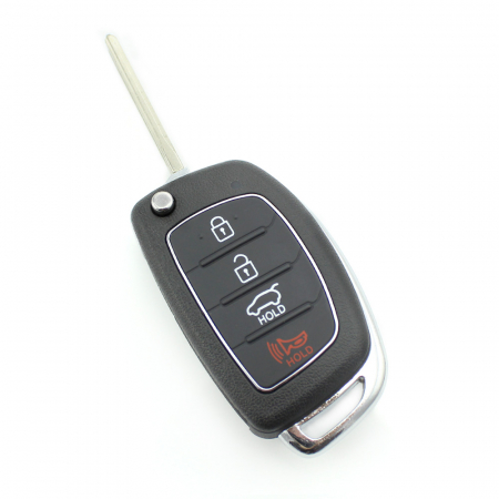 Carcase chei pornire auto HYUNDAI - Hyundai - Carcasa cheie tip briceag, 3+1 butoane