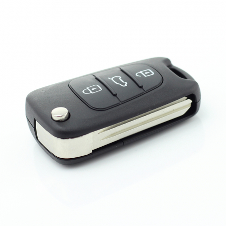 Hyundai - Carcasa cheie tip briceag, 3 butoane, lama pe stanga [7]