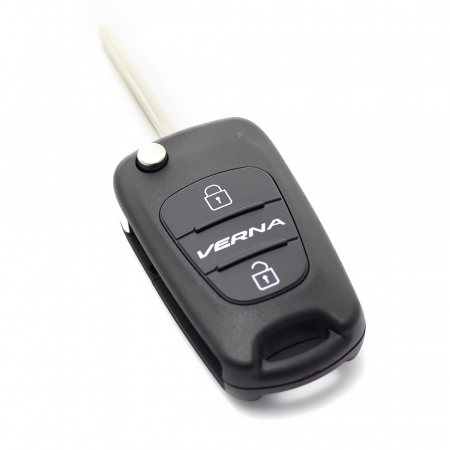 Hyundai Verna - Carcasa cheie tip briceag, 2 butoane [5]