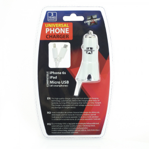 CARGUARD - Încărcător universal cu încărcare rapidă Type-C - Micro-USB, iPhone [4]