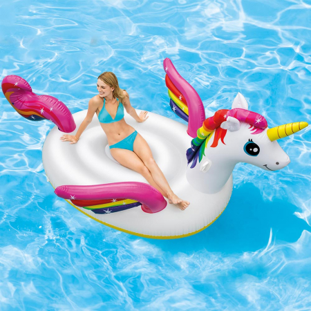 Saltele gonflabile piscine - Insula piscina Intex MEGA UNICORN ISLAND 57281EU