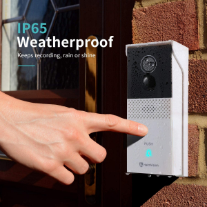 Interfon Smart cu camera HeimVision HMB1, Wireless, 1080P HD, Motion Detection, Convorbire bidirectionala, unghi larg, Control aplicatie [1]