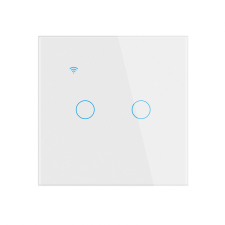 Intrerupator Inteligent Nous LZ2 Wifi, ZigBee, Touch, fara nul, 2 canale [1]