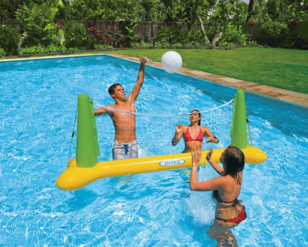 Jocuri pe apa - Joc volei in apa INTEX Pool Volleyball Game 56508