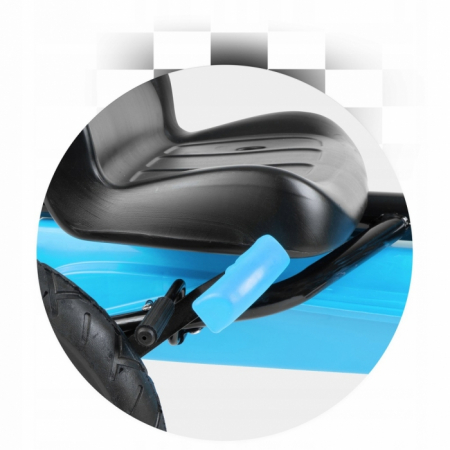 Kart cu pedale si roti gonflabile, Gokart RK-592 Ricokids 759200, Albastru [7]