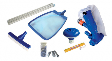 Accesorii piscine - Kit intretinere piscina compus din 6 piese Kokido K0483CBX