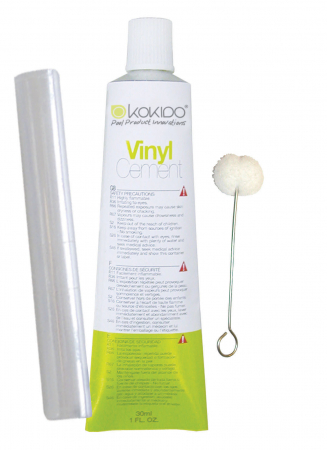 Casa si Gradina - Kit reparatie piscine vinyl cu aplicator, petic Kokido K258