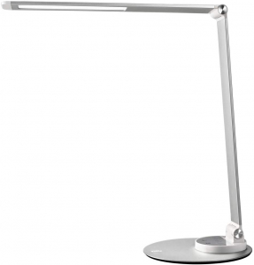 Lampi masa/ birou - Lampa de birou cu LED TaoTronics TT DL66 cu incarcare USB si 6 niveluri de luminozitate Silver