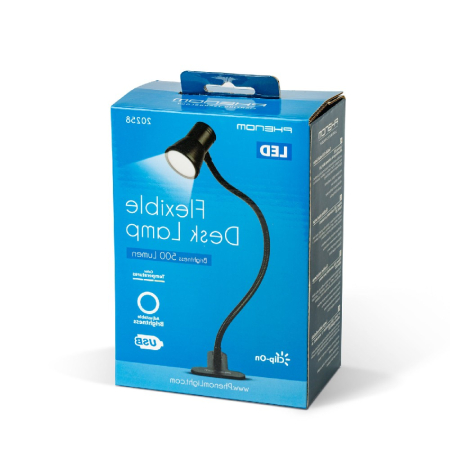Lampă LED usb de birou flexibilă prindere clemă – reglaj intensitate și temperatură culoare [4]