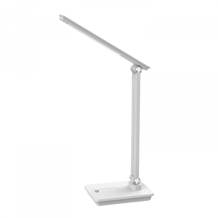 Lampi masa/ birou - Lampa de birou LED Home DK-R08, Acumulator 1200mAh, Control touch, 3 moduri, Incarcare USB, 4.5W