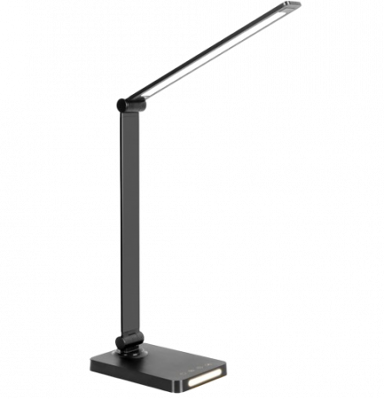 Iluminat - Lampa de birou LED Rovo 5502P, lumina veghe, 5 moduri de lumina, 4 intensitati, 6W, control Touch, USB