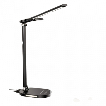 Lampa de birou LED Rovo 5508, lumina veghe, 5 moduri de lumina, 4 intensitati, 14W, control Touch, USB [0]