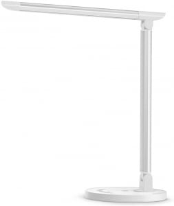 Lampi masa/ birou - Lampa de birou LED TaoTronics TT DL13 control Touch, 5 moduri, Protectie Ochi - Silver - White