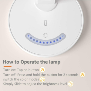 Lampa de birou LED TaoTronics TT DL13 cu Touch Control 5 moduri lumina [2]