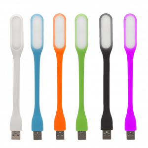 Lampi masa/ birou - Lampa de citit COB-LED, USB, flexibil, acoperire siliconica - negru