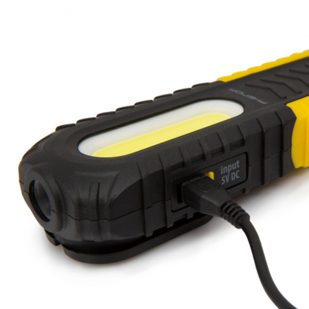 Lampa de lucru 2 în 1, suport magnetic - LED COB - Tip C - cu acumulator [1]