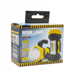 Lanterna de lucru cu COB-LED cu maner ergonomic, 2 trepte de iluminare [5]