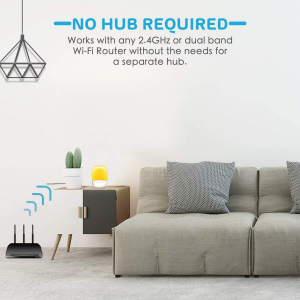 Lampa de VegheSmart Meross MSL420 WiFi, Control iluminare si culoare [3]