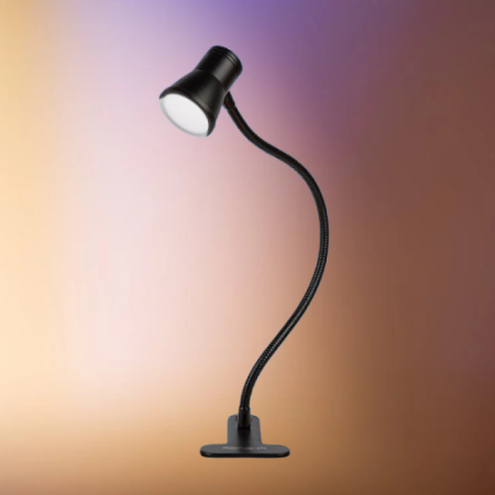 Produse noi - Lampă LED usb de birou flexibilă prindere clemă – reglaj intensitate și temperatură culoare