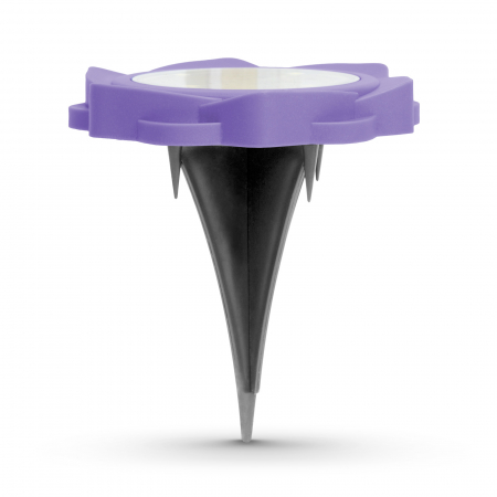 Lampi solare gradina LED - Lampa solara LED - violet - alb rece - 11,5 x 2,3 cm