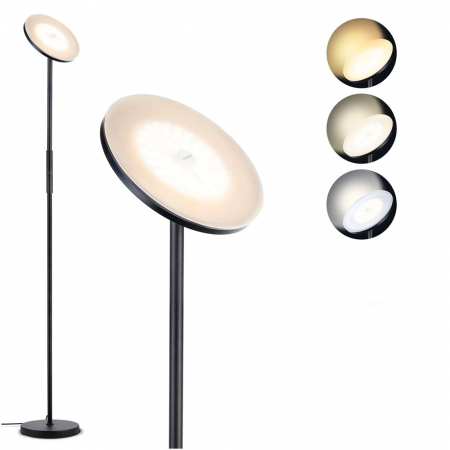 Iluminat mobilier - Lampadar LED Smart Teckin FL41, Bluetooth, 30W, 2500LM, 3 culori de temperatura, control aplicatie