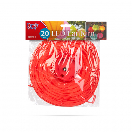 Lampion LED - Roșu - 2 x AAA [2]