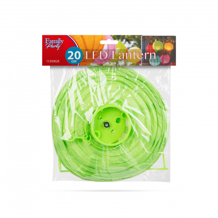 Lampion LED - Verde - 2 x AAA [2]
