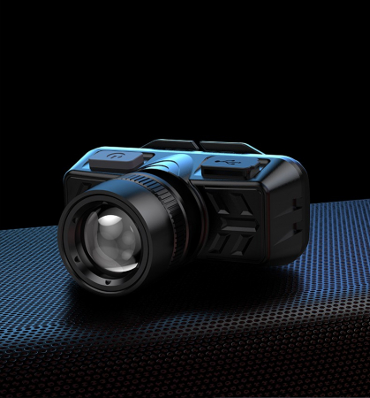Lanterna LED pentru cap Supfire HL50, USB, 300lm, 200m, incarcare USB [4]