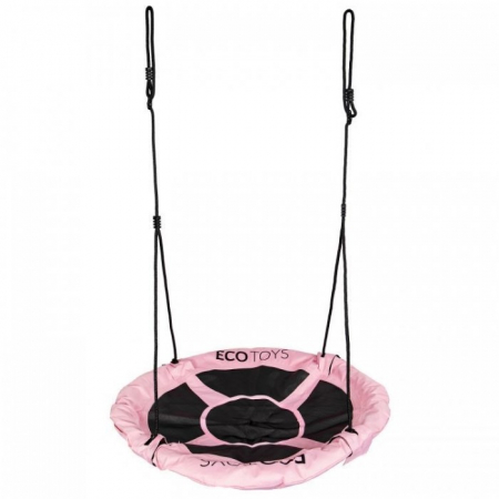 Leagane de gradina pentru copii - Leagan De Gradina Ecotoys Boc110 Pentru Copii, 110 Cm, 150 kg, Roz