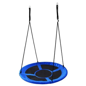 Jocuri si jucarii - Leagan pentru copii ECOTOYS SW100, cuib de barza, albastru