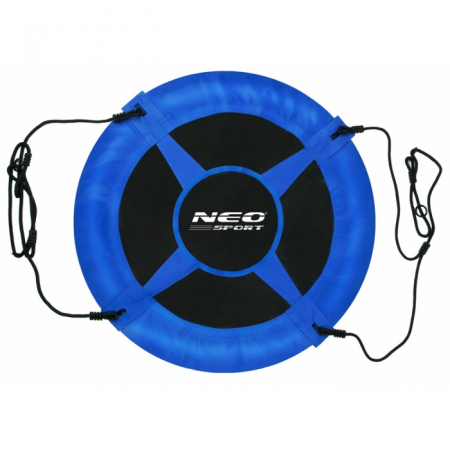 Leagan tip cuib pentru copii XXL, 95 cm, 150 kg, Neo-Sport 1000, Albastru [1]