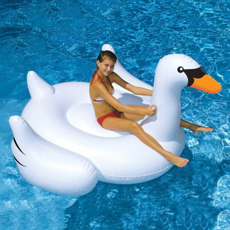 Saltele gonflabile piscine - Lebada uriasa gonflabila pentru piscina 200 cm 42115